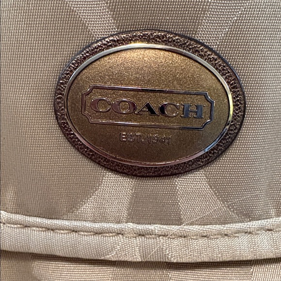 Coach Brown Signature Toiletry Organizer - Picture 2 of 9